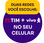 Duas redes, Você escolhe! Tim ou Vivo no seu chip Hypecon